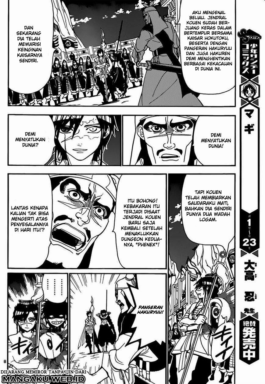 Magi – Labyrinth of Magic chapter 245